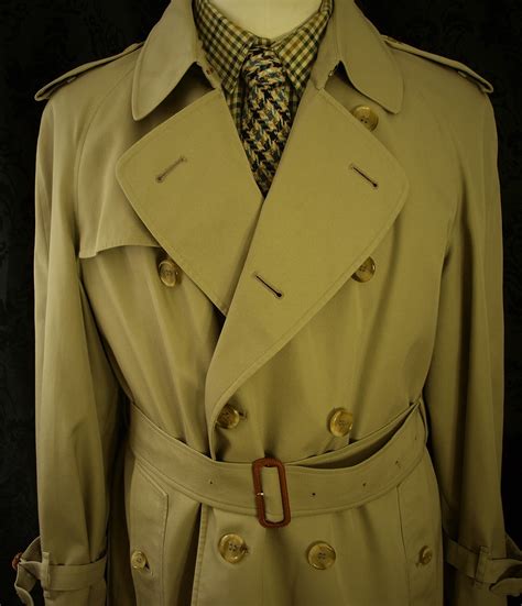 mens vintage burberry